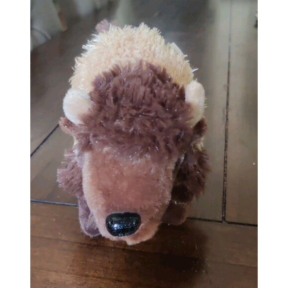 Wildlife Artists Inc. Realistic 8" Brown Bison Buffalo Plush Toy - Picture 2 of 7